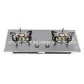 2 Burners 730 Length, Color-Coated Stainless Steel Built-in Hob/Gas Hob